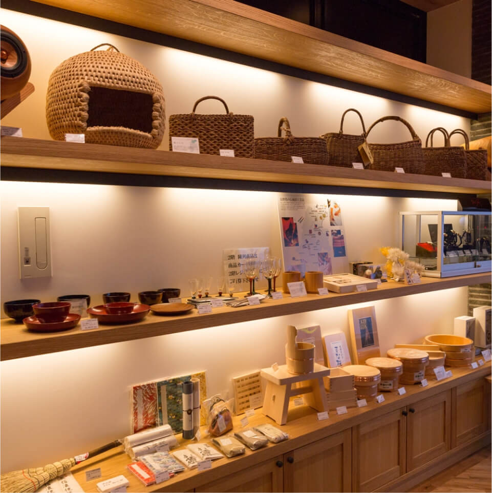 画像:店頭での販売