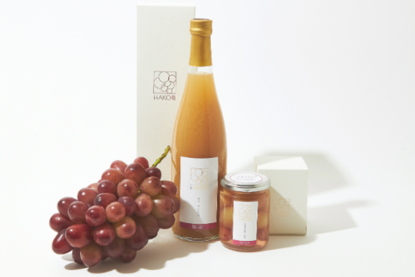 【1月18日(日)】長野県産ぶどうを使った加工品ブランド『HAKOIRI』特別販売会のお知らせ
